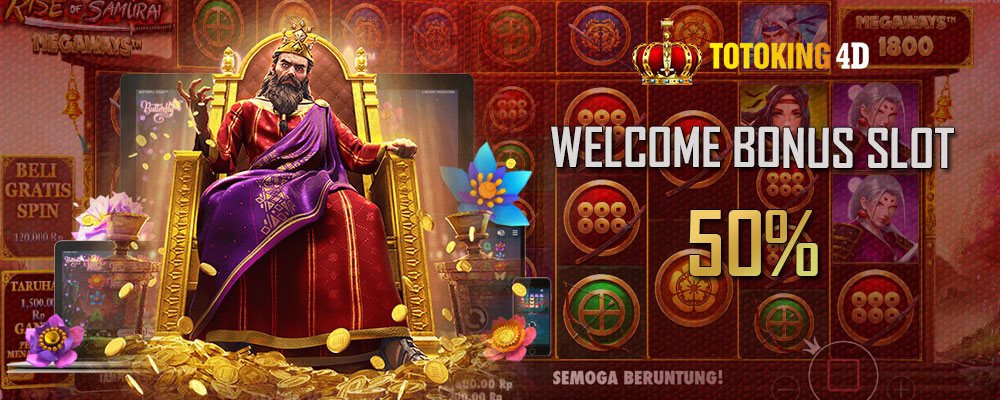 Welcome Bonus 50% Slot Game